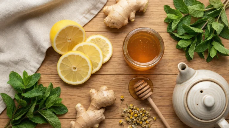 مع ارتفاع حالات الإنفلونزا وأمراض البرد الموسمية، يعُد مزيج الزنجبيل والليمون والعسل من أفضل العلاجات المنزلية وأكثرها شيوعاً.