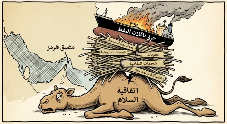القشة التي كسرت ظهر البعير